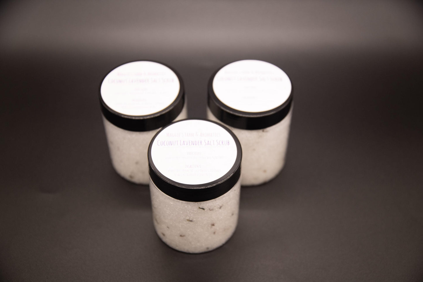 Lavender Coconut Salt Scrub