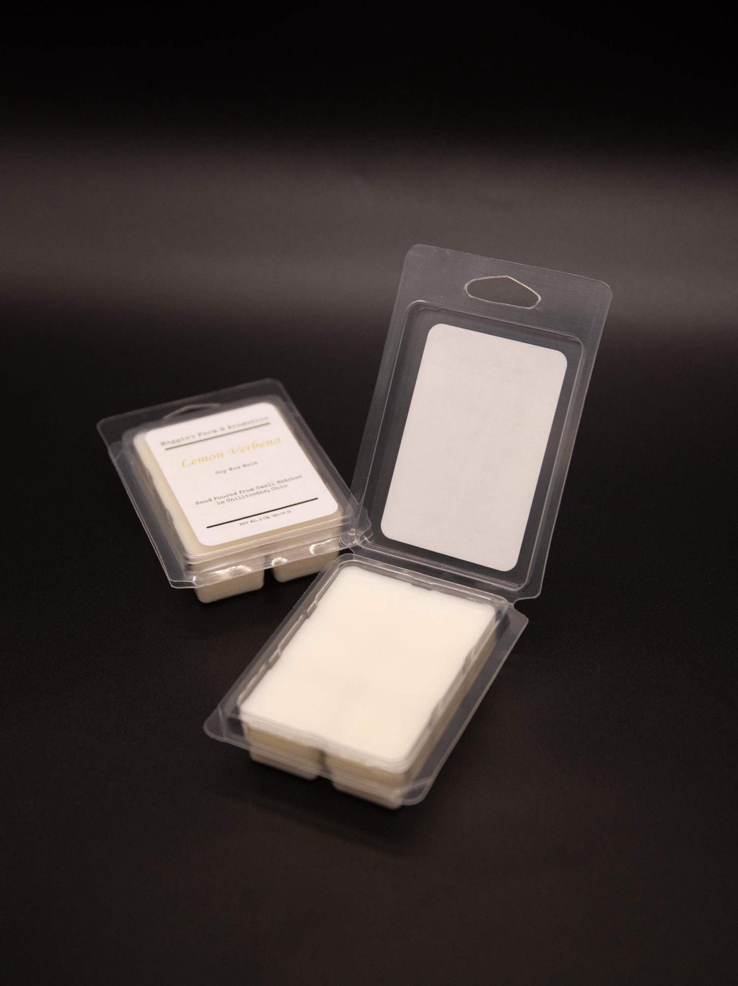 Soy wax melts representing the Wax Melts collection
