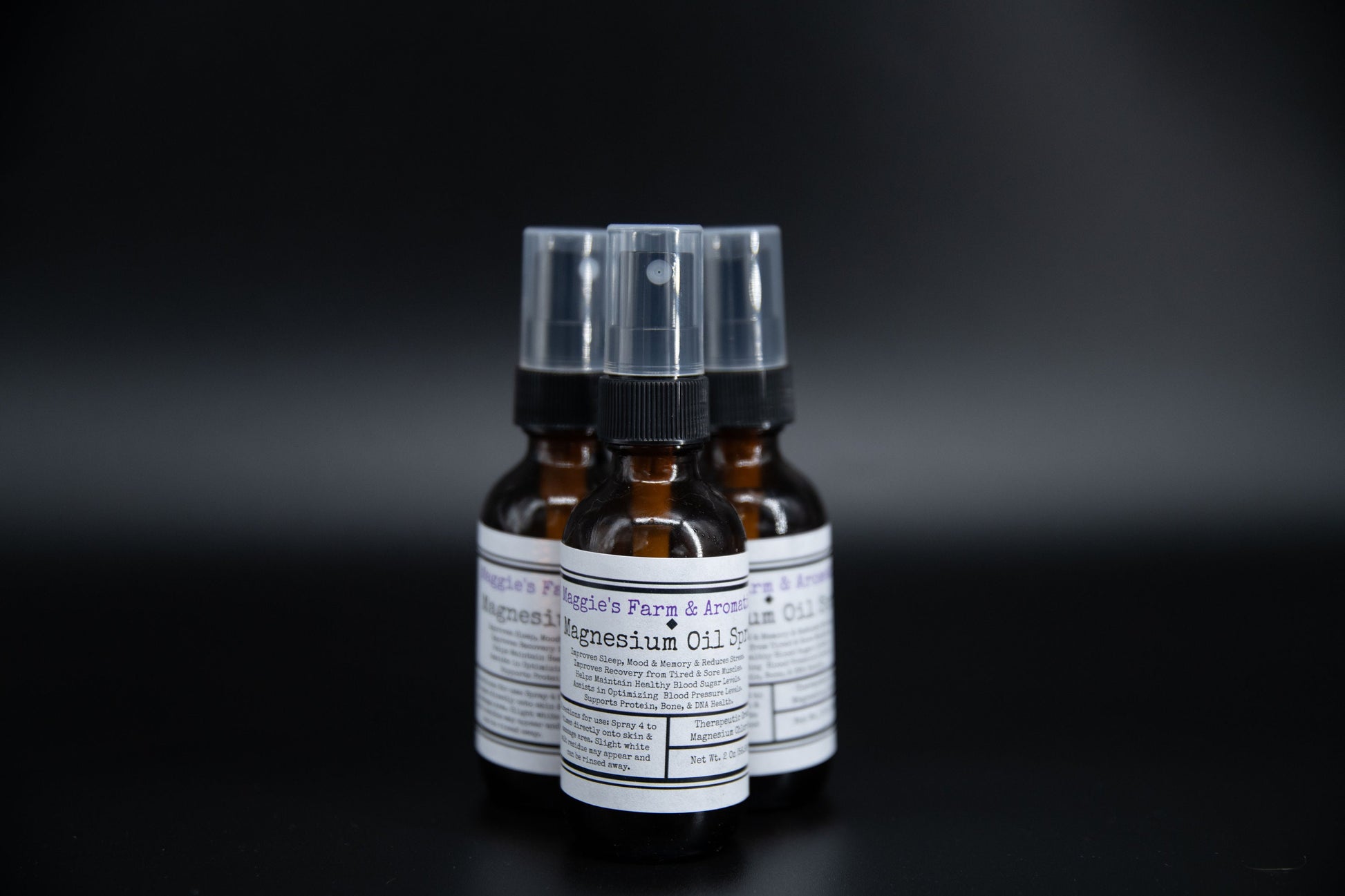 Magnesium Oil Spray product photo from Maggie's Farm & Aromatics Etsy listing