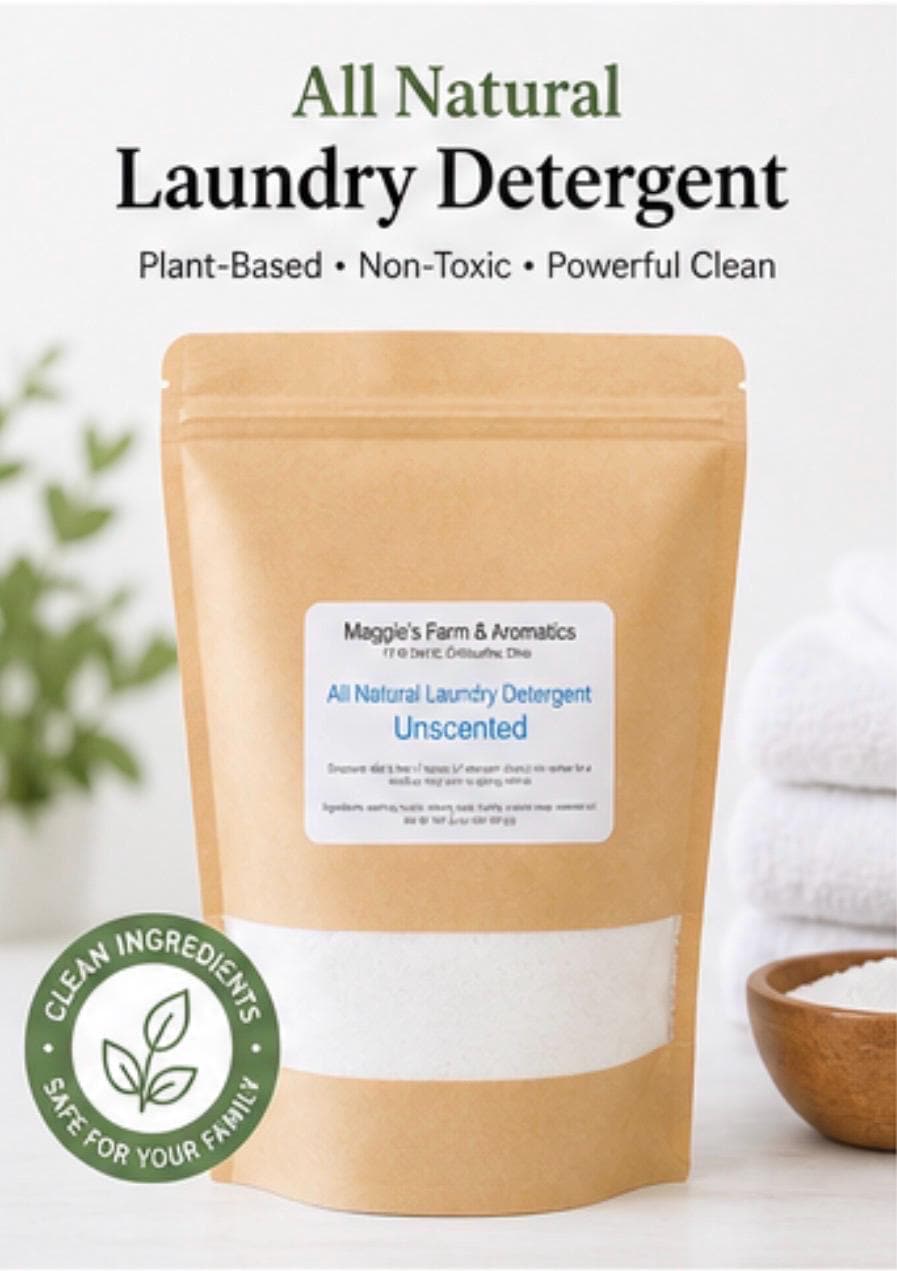 Laundry Detergent product photo from Maggie's Farm & Aromatics Etsy listing