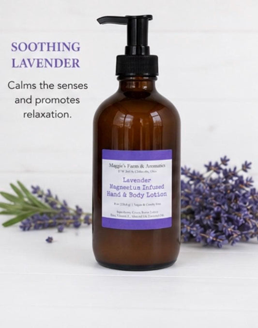 Magnesium Hand & Body Lotion product photo from Maggie's Farm & Aromatics Etsy listing