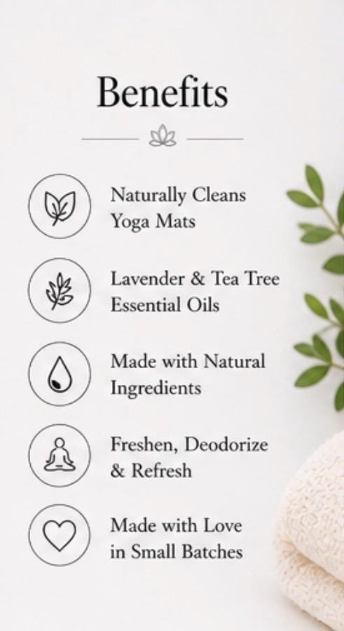 Yoga Mat Cleaner product photo from Maggie's Farm & Aromatics Etsy listing
