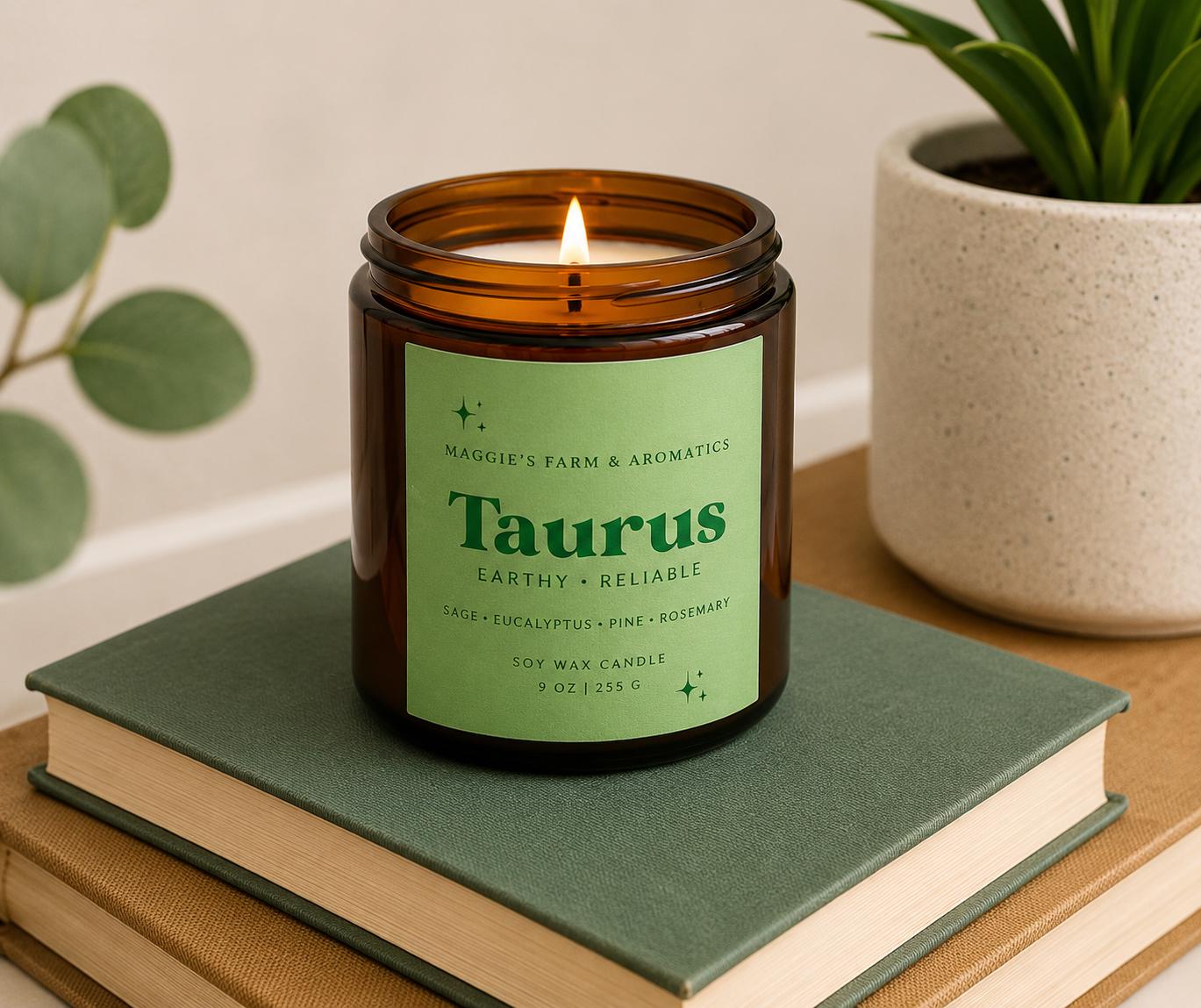Candle Zodiac Sign Astrology Horoscope Star Sign Soy Wax Candle Personalized Zodiac Candle Birthday Astrology Gift