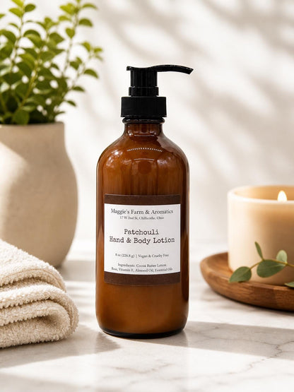 Face and Body Lotion product photo from Maggie's Farm & Aromatics Etsy listing