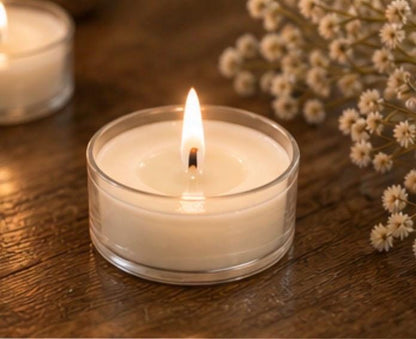 Handpoured Soy Tealight Candles, Vegan Aromatherapy Gift Set