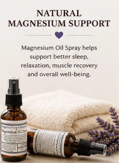 Magnesium Oil Spray product photo from Maggie's Farm & Aromatics Etsy listing