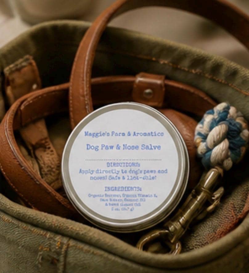 FurFolk Paw and Nose Balm product photo from Maggie's Farm & Aromatics Etsy listing