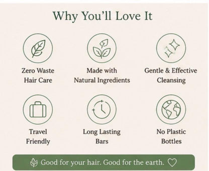 Shampoo + Conditioner Bar Set product photo from Maggie's Farm & Aromatics Etsy listing