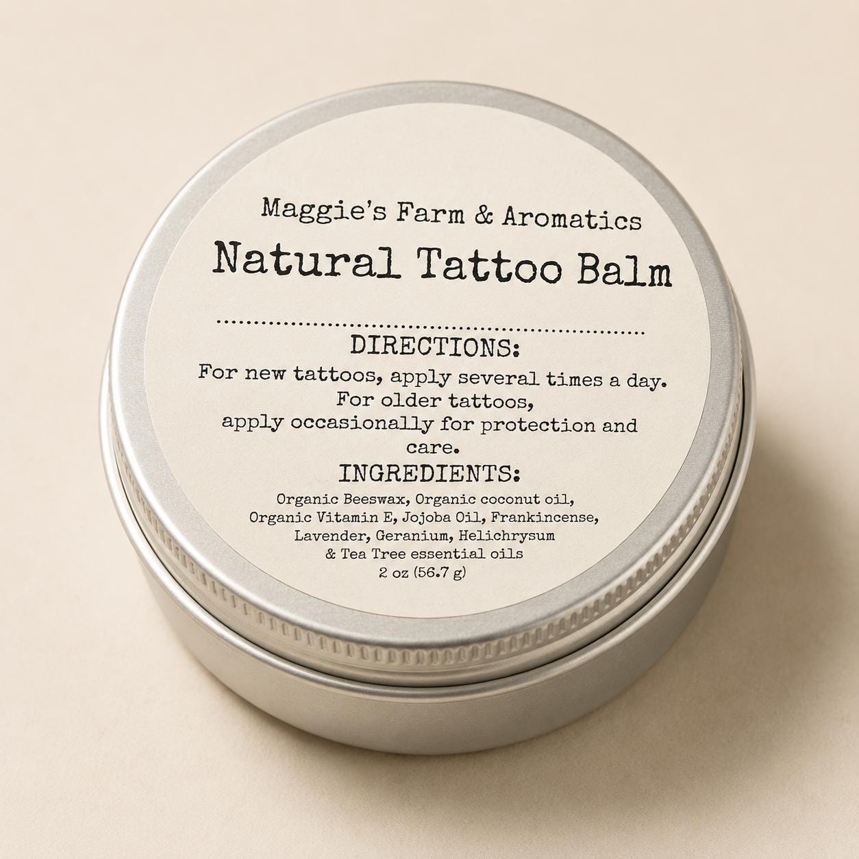 Calendula Salve product photo from Maggie's Farm & Aromatics Etsy listing