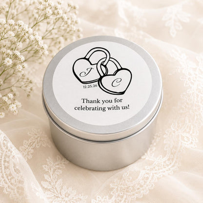 Personalized Wedding Favor Candles wedding favor photo from Etsy